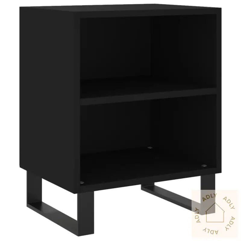 Nattbord 2 Stk Svart 40X30X50 Cm Konstruert Tre