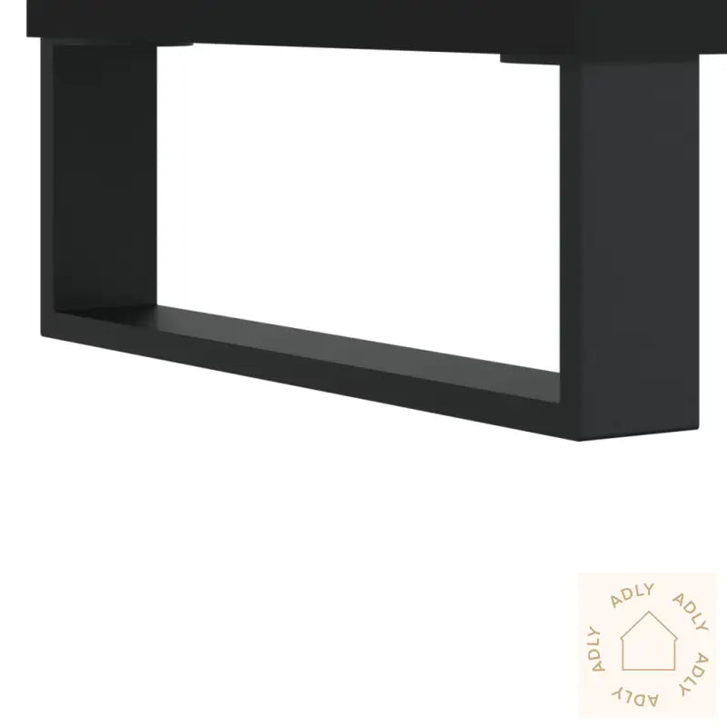 Nattbord 2 Stk Svart 40X30X50 Cm Konstruert Tre