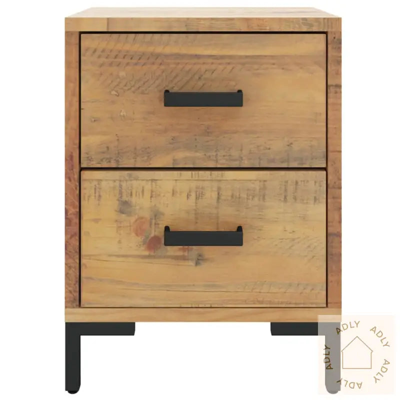 Nattbord Brun 36X30X45 Cm Heltre Furu