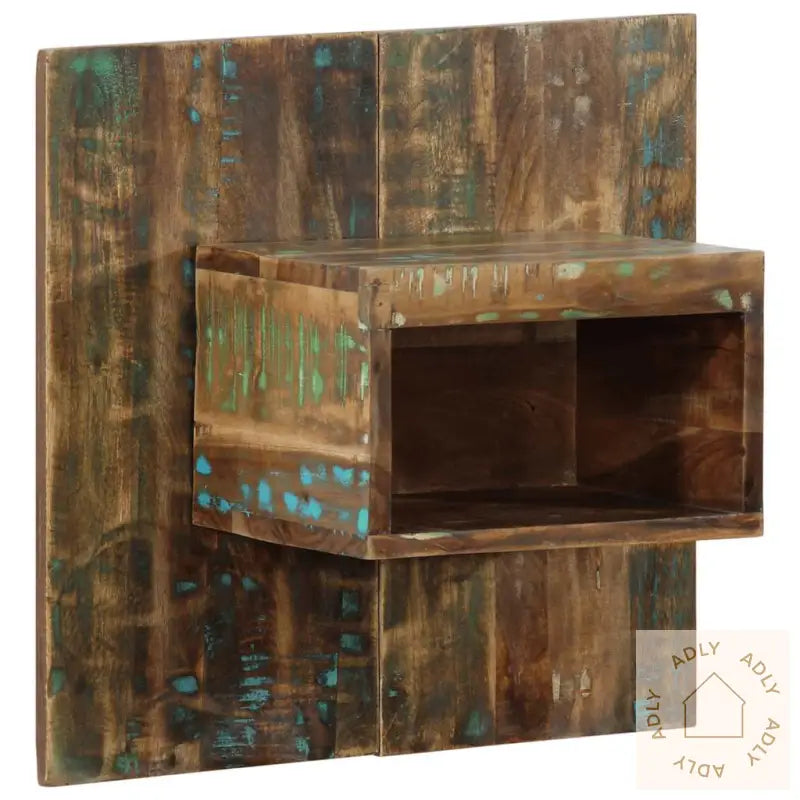 Nattbord Flerfarget 50X27X50 Cm Gjenvunnet Heltre