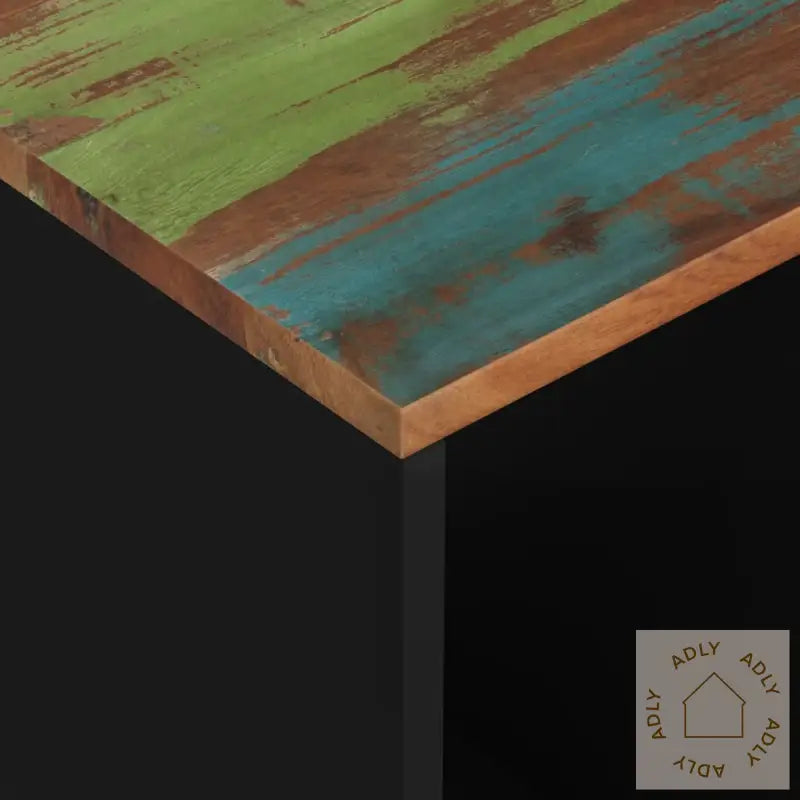 Sidebord 40X31X46 Cm Gjenvunnet Heltre Og Konstruert Tre