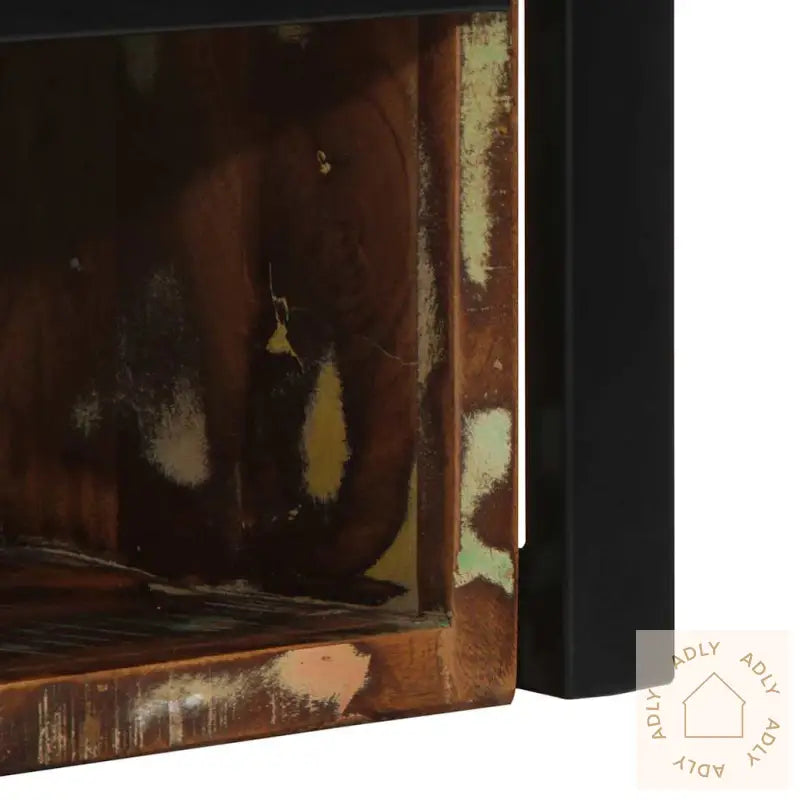 Nattbord 2 Stk Flerfarget 40X35X40 Cm Gjenvunnet Heltre