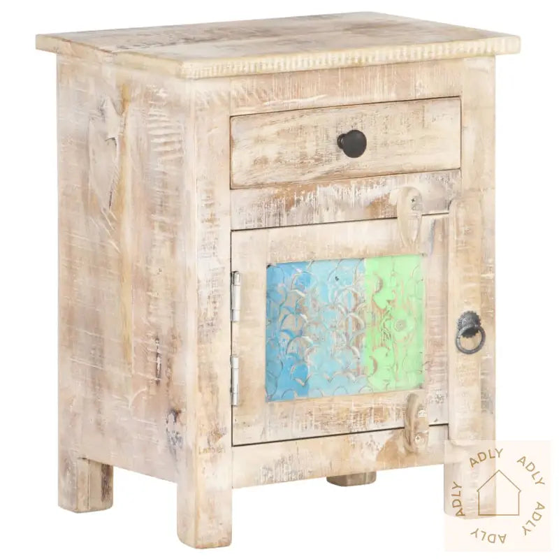 Nattbord 40X30X50 Cm Grovt Akasietre