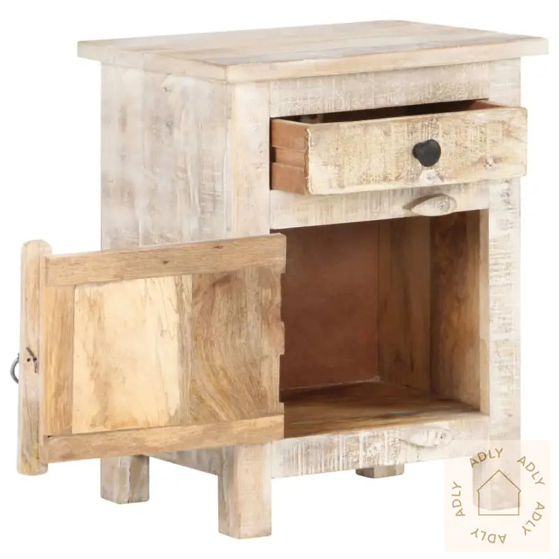 Nattbord 40X30X50 Cm Grovt Akasietre