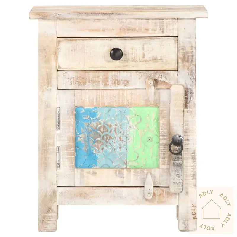 Nattbord 40X30X50 Cm Grovt Akasietre