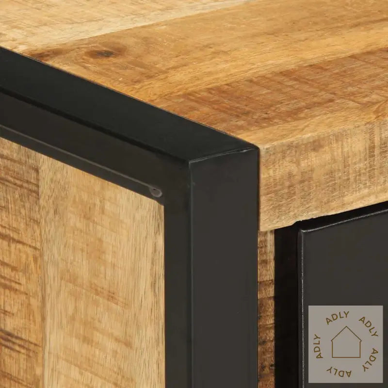 Nattbord 35X34X45 Cm Grovt Heltre Mangotre