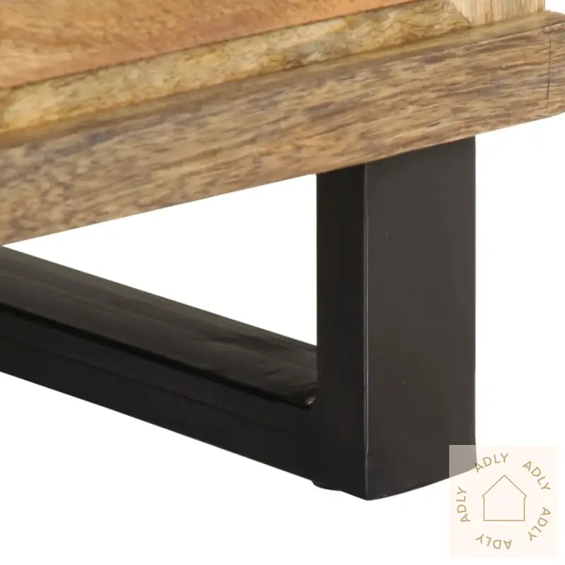 Nattbord 2 Stk 40X34X46 Cm Grovt Heltre Mangotre