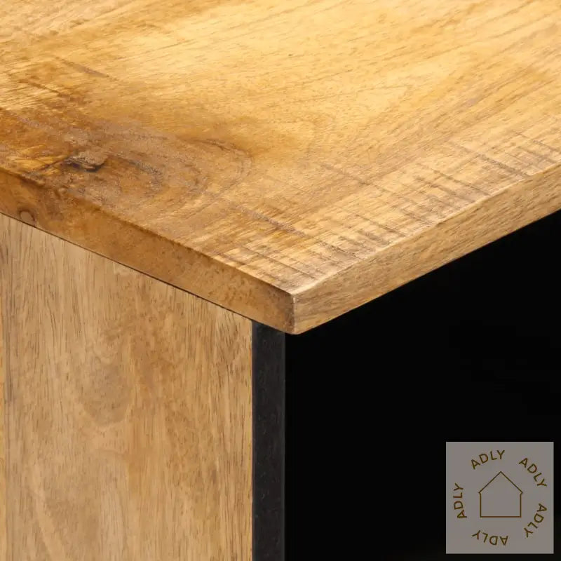 Nattbord 2 Stk 40X34X46 Cm Grovt Heltre Mangotre