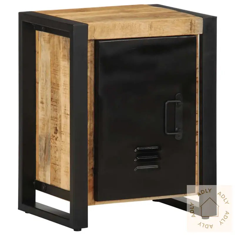Nattbord 40X30X51 Cm Grovt Heltre Mangotre