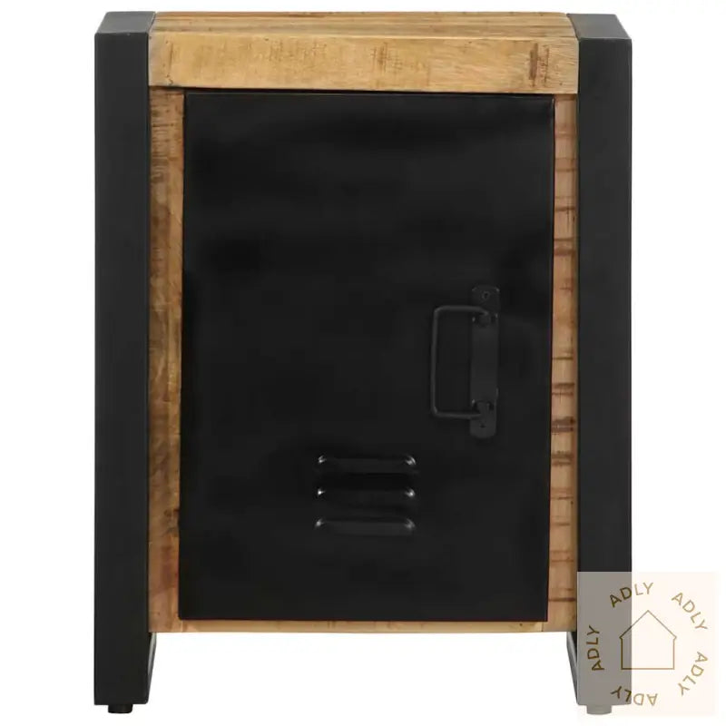 Nattbord 40X30X51 Cm Grovt Heltre Mangotre