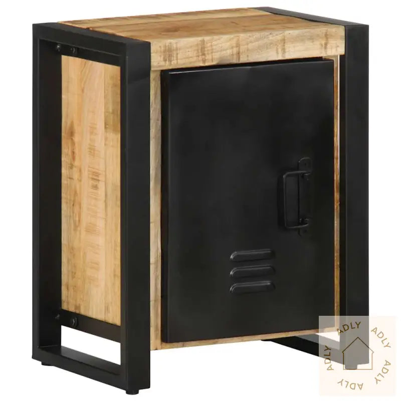 Nattbord 40X30X51 Cm Grovt Heltre Mangotre