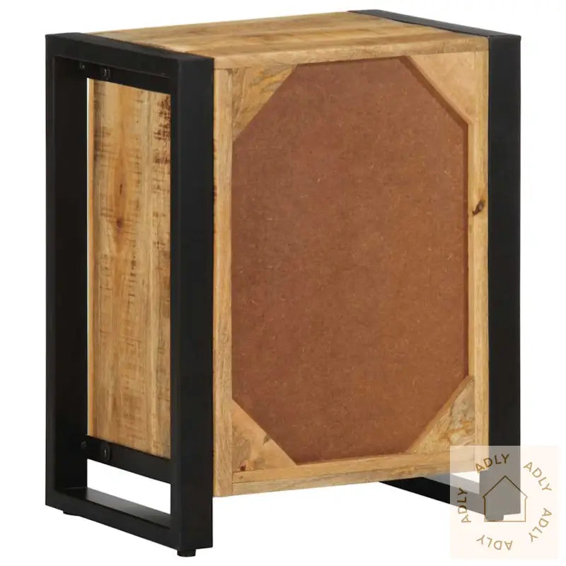 Nattbord 40X30X51 Cm Grovt Heltre Mangotre