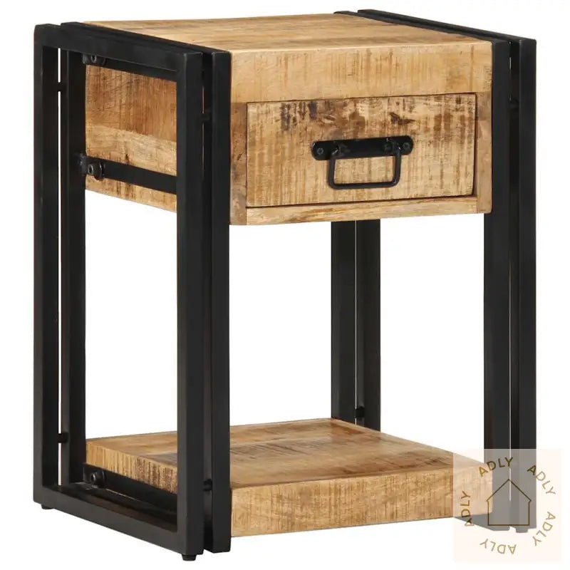 Nattskap 2 Stk 40X35X50 Cm Grovt Heltre Mangotre