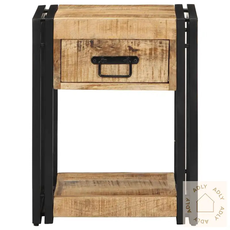 Nattskap 2 Stk 40X35X50 Cm Grovt Heltre Mangotre