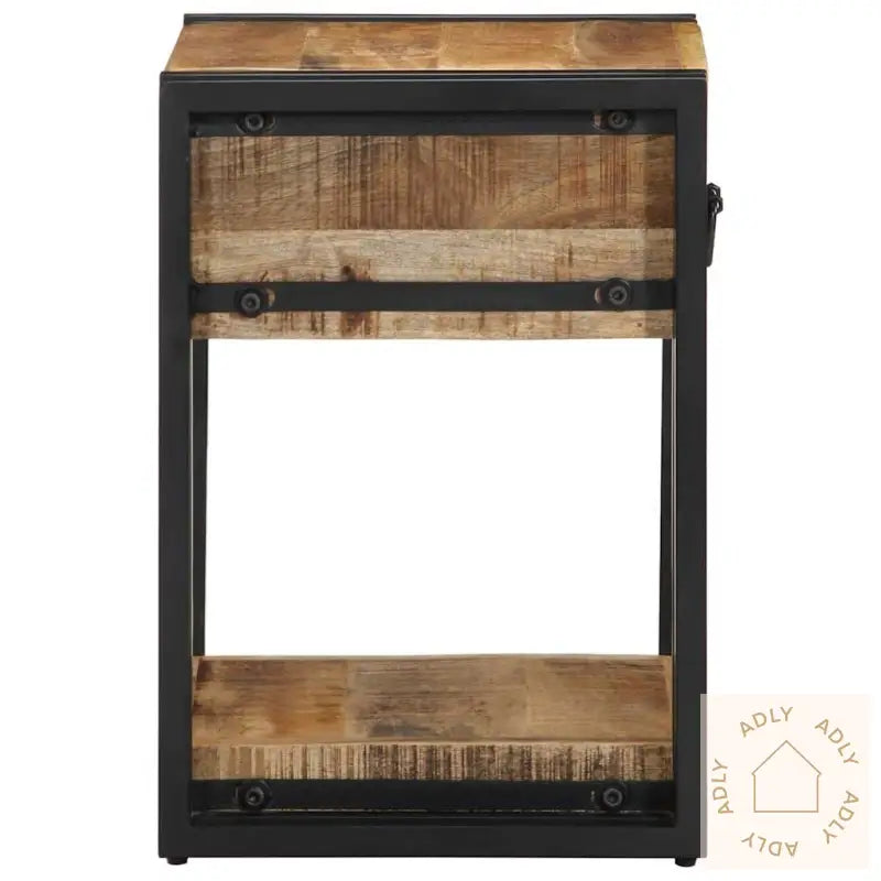 Nattskap 2 Stk 40X35X50 Cm Grovt Heltre Mangotre