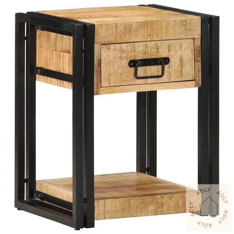 Nattskap 2 Stk 40X35X50 Cm Grovt Heltre Mangotre