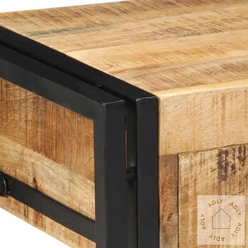 Nattskap 2 Stk 40X35X50 Cm Grovt Heltre Mangotre