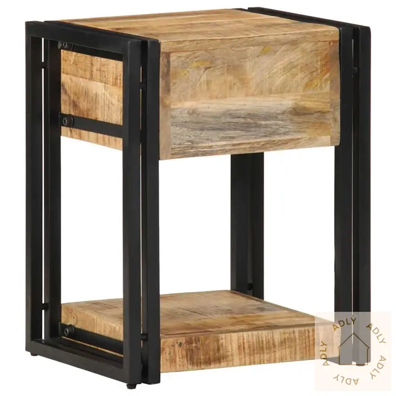 Nattskap 2 Stk 40X35X50 Cm Grovt Heltre Mangotre