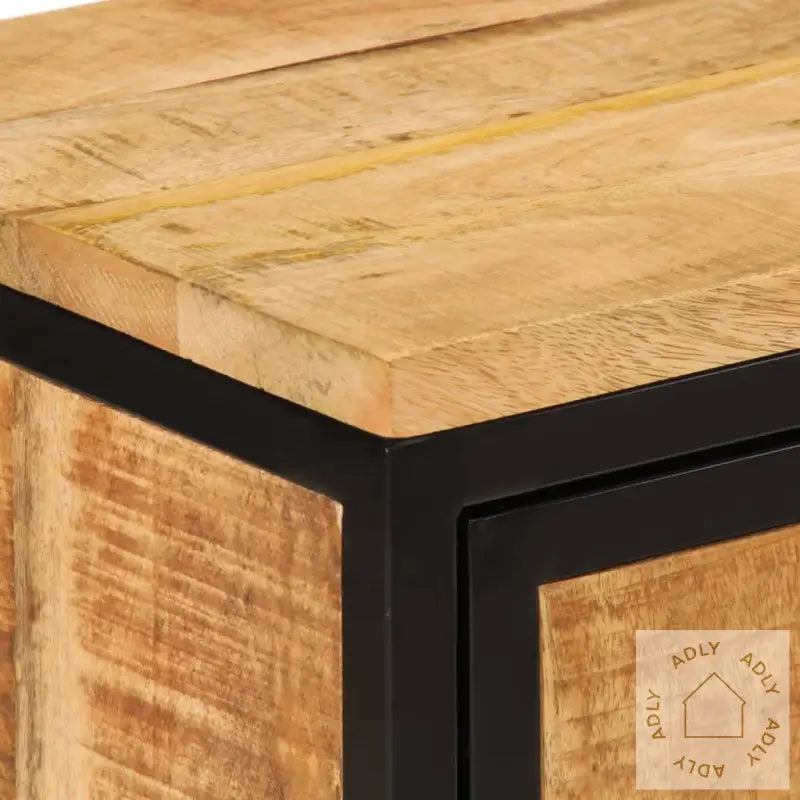 Nattbord 40X30X52,5 Cm Grovt Heltre Mangotre