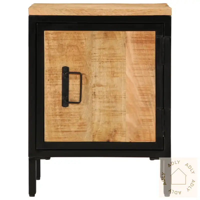 Nattbord 40X30X52,5 Cm Grovt Heltre Mangotre