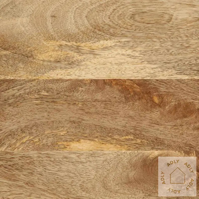 Nattbord Svart 40X33X46 Cm Grovt Heltre Mangotre