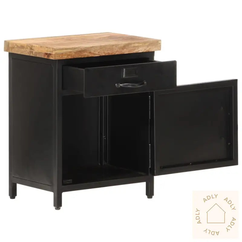 Nattbord 40X30X52 Cm Grovt Mangotre