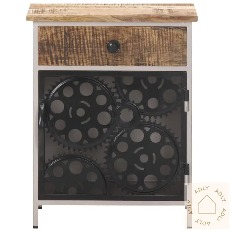 Nattbord 40X30X50 Cm Grovt Mangotre
