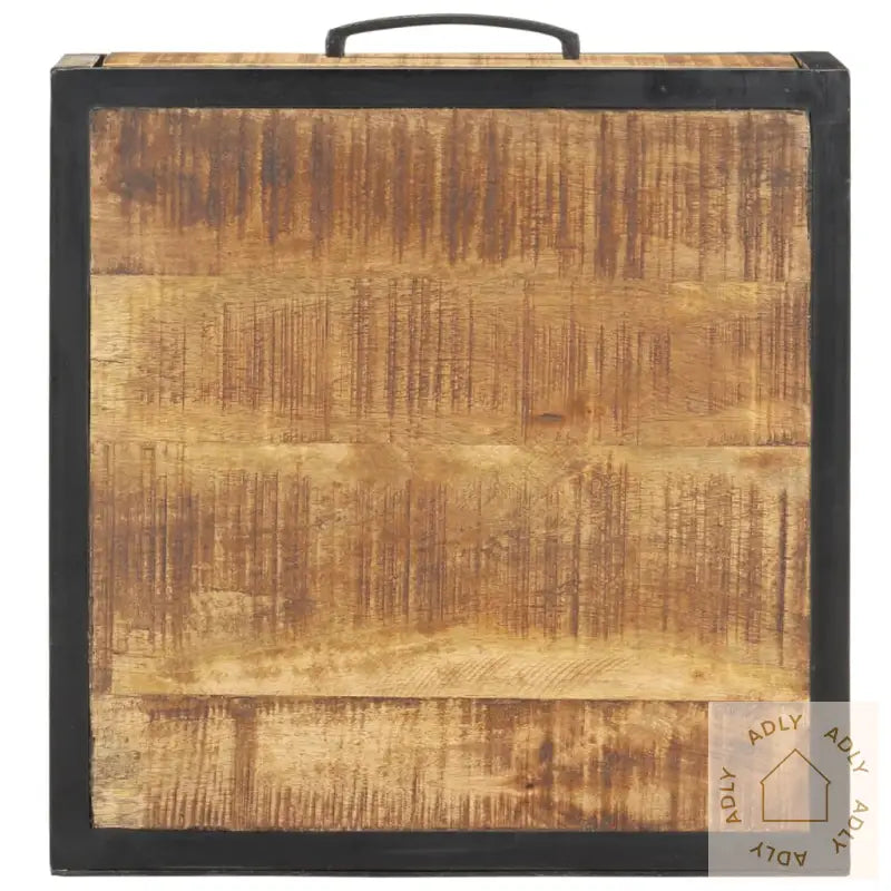 Nattbord 40X40X35 Cm Grovt Mangotre