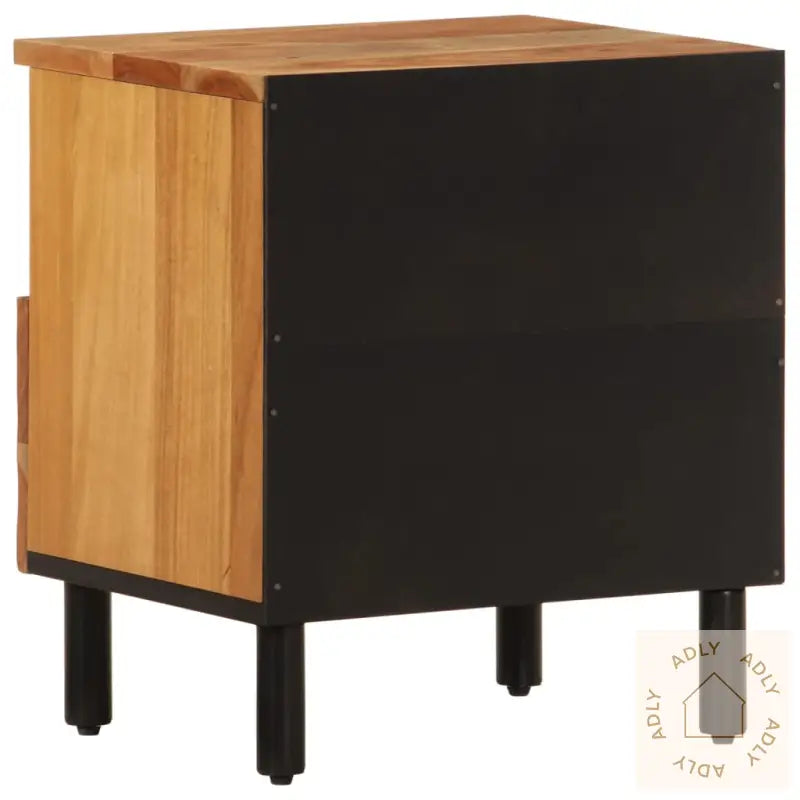 Nattbord 2 Stk 40X33X46 Cm Heltre Akasie