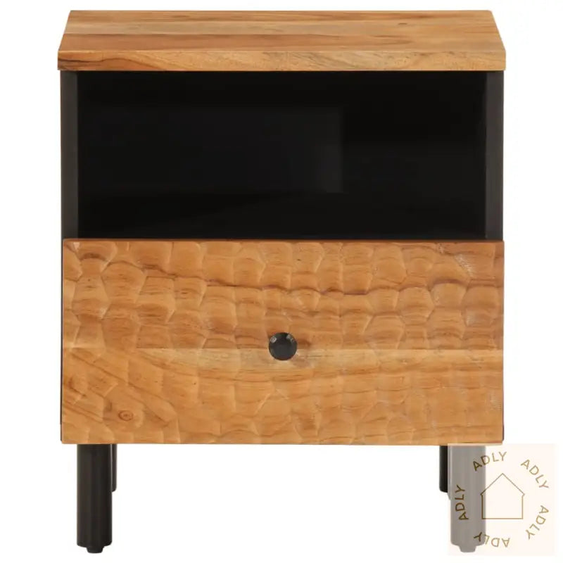 Nattbord 2 Stk 40X33X46 Cm Heltre Akasie