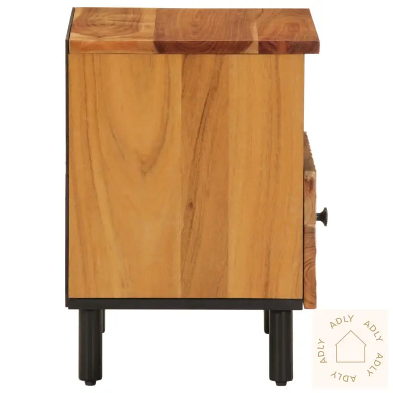 Nattbord 2 Stk 40X33X46 Cm Heltre Akasie
