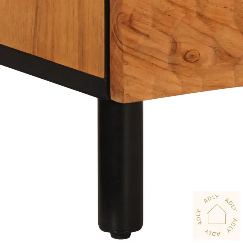 Nattbord 2 Stk 40X33X46 Cm Heltre Akasie