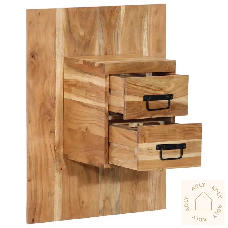 Nattbord 60X32X80 Cm Heltre Akasie