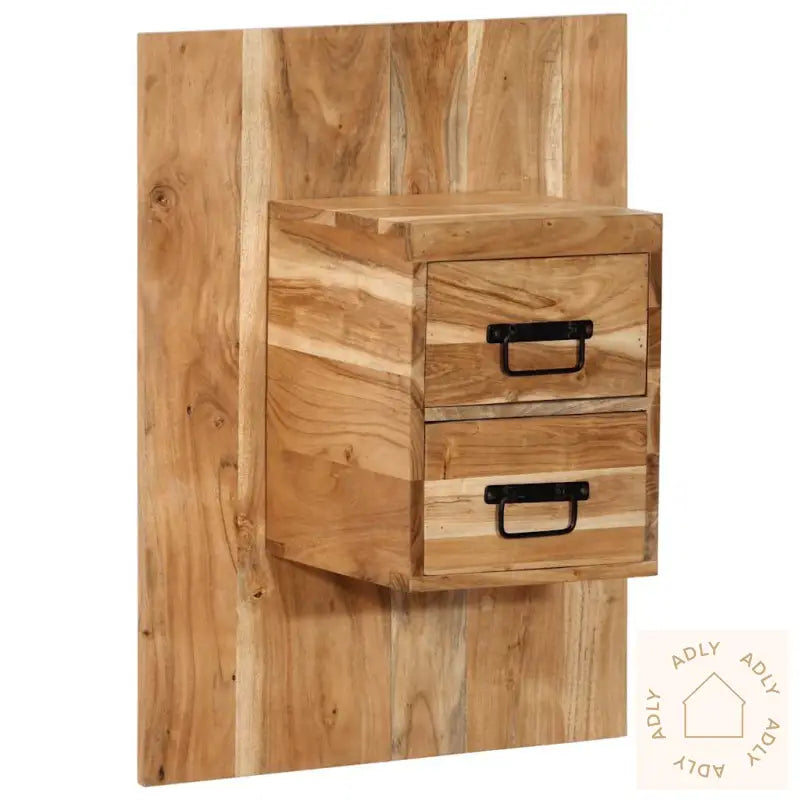Nattbord 60X32X80 Cm Heltre Akasie