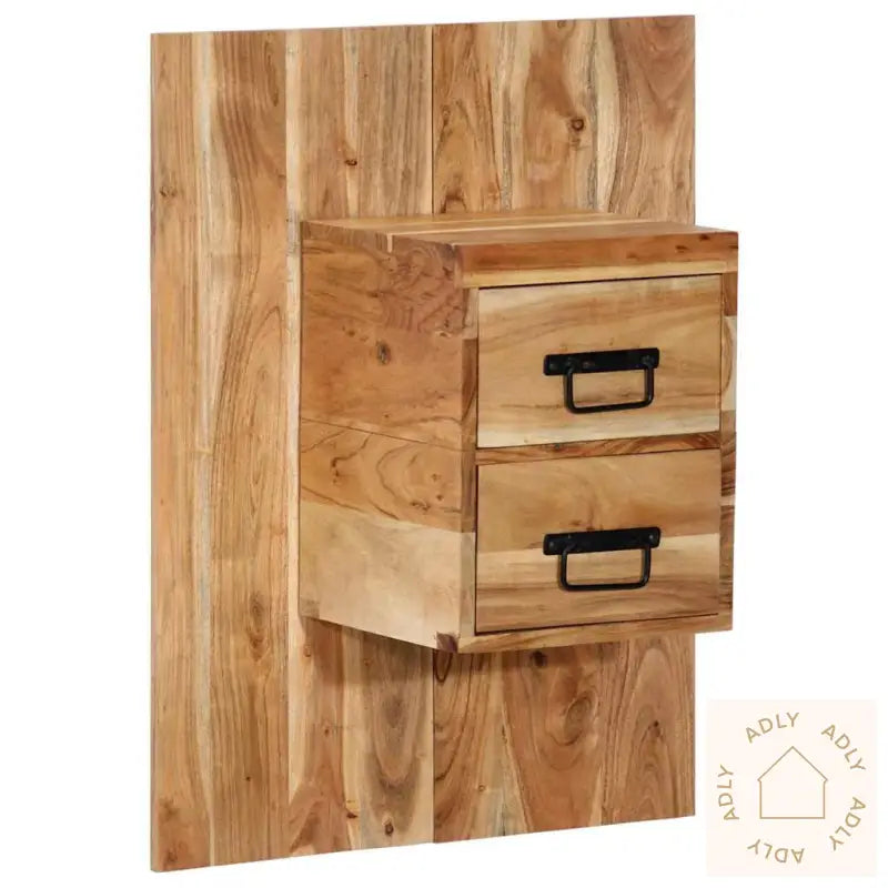 Nattbord 60X32X80 Cm Heltre Akasie