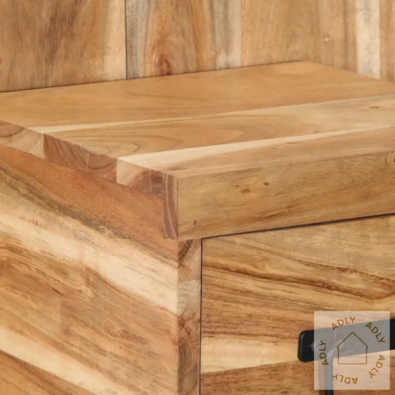 Nattbord 60X32X80 Cm Heltre Akasie