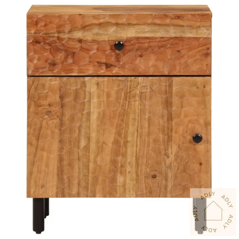 Nattbord 50X33X60 Cm Heltre Akasie