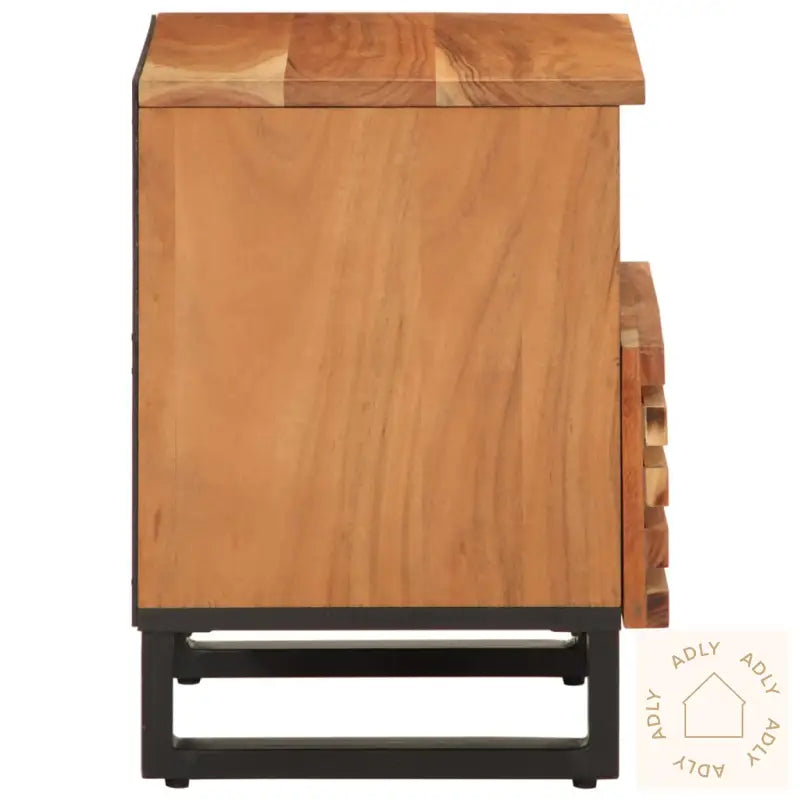 Nattbord 2 Stk 40X34X46 Cm Heltre Akasie