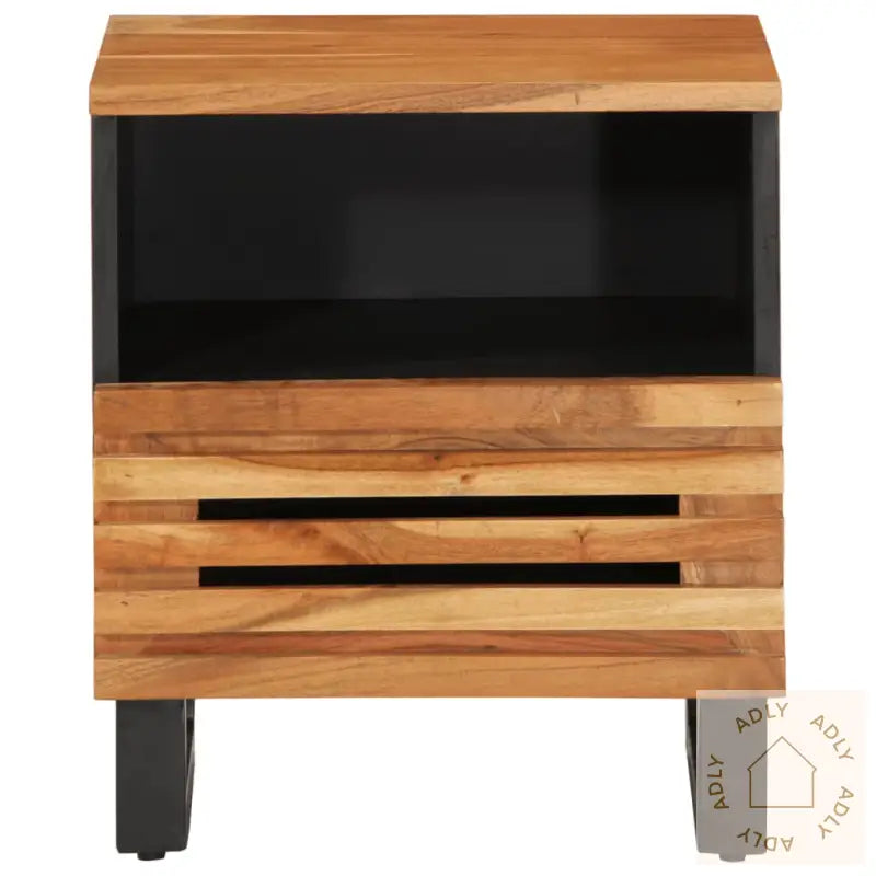 Nattbord 40X34X46 Cm Heltre Akasie