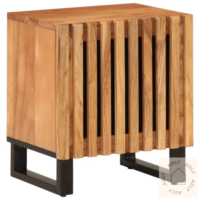 Nattbord 40X34X46 Cm Heltre Akasie