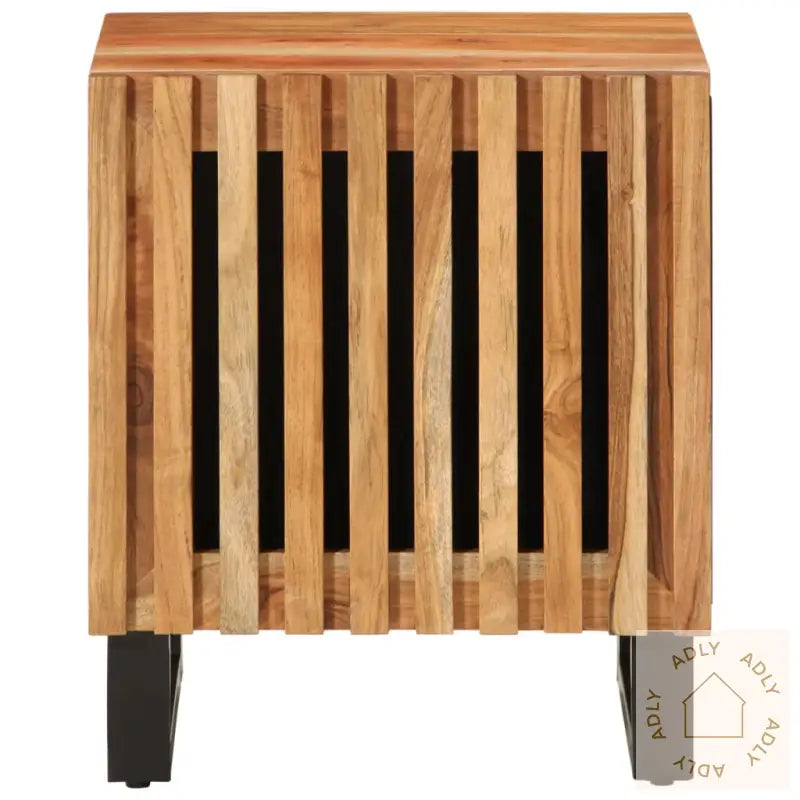 Nattbord 2 Stk 40X34X46 Cm Heltre Akasie