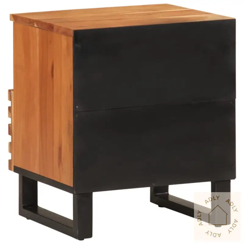 Nattbord 40X34X46 Cm Heltre Akasie