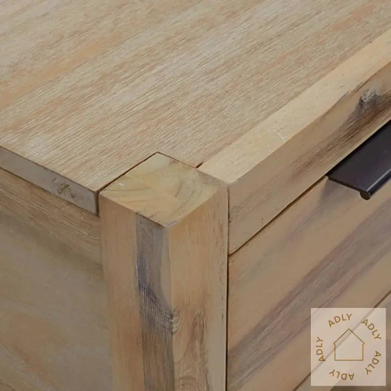 Nattbord Med Skuff 40X30X48 Cm Heltre Akasie