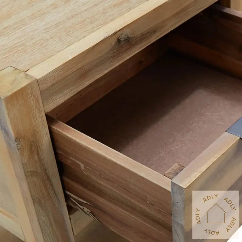 Nattbord Med Skuff 40X30X48 Cm Heltre Akasie