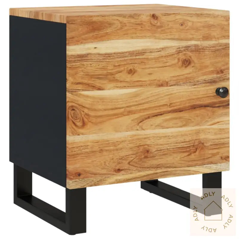 Nattbord 2 Stk 40X33X46 Cm Heltre Akasie