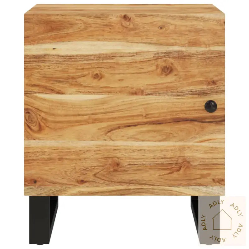 Nattbord 40X33X46 Cm Heltre Akasie