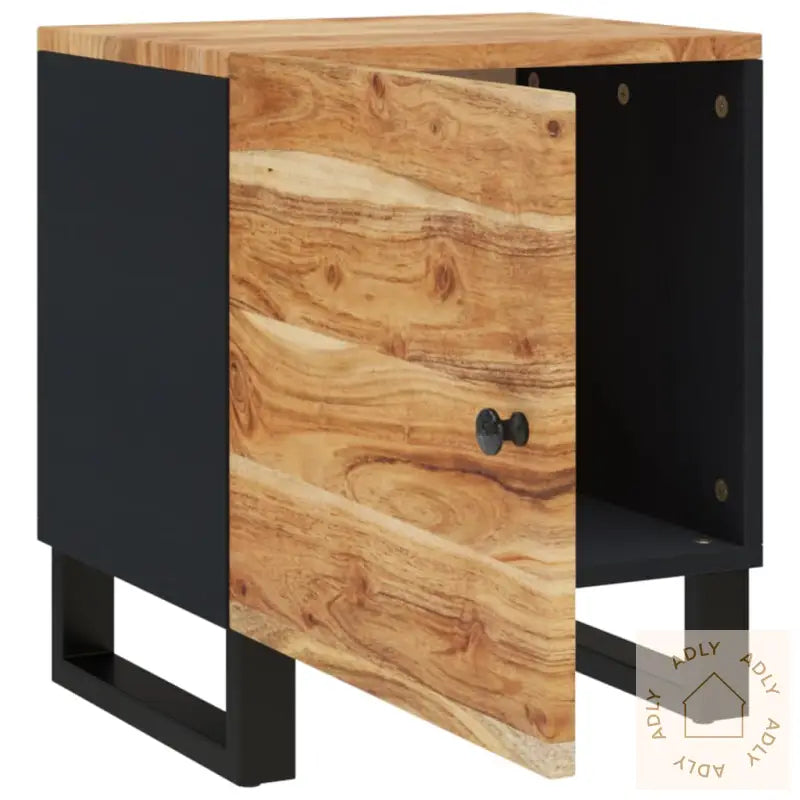 Nattbord 2 Stk 40X33X46 Cm Heltre Akasie