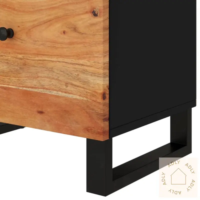 Nattbord 50X33X60 Cm Heltre Akasie Og Konstruert Tre