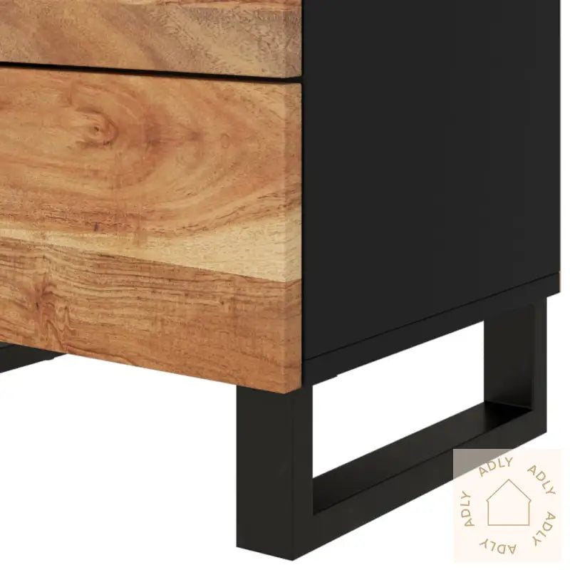 Nattbord 50X33X62 Cm Heltre Akasie Og Konstruert Tre