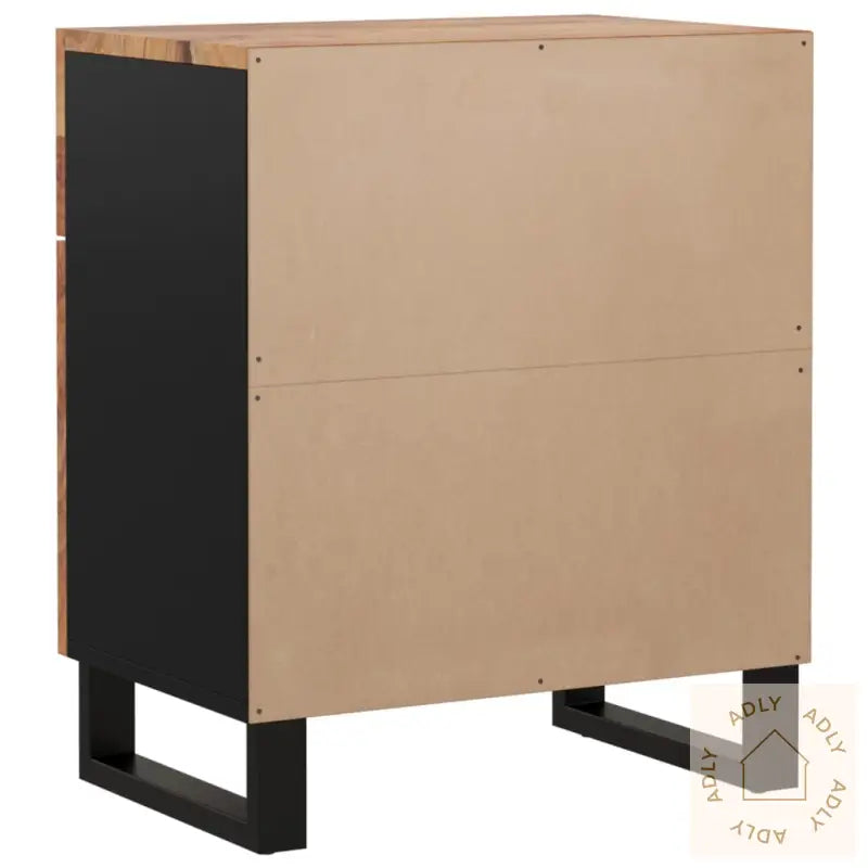 Nattbord 50X33X60 Cm Heltre Akasie Og Konstruert Tre